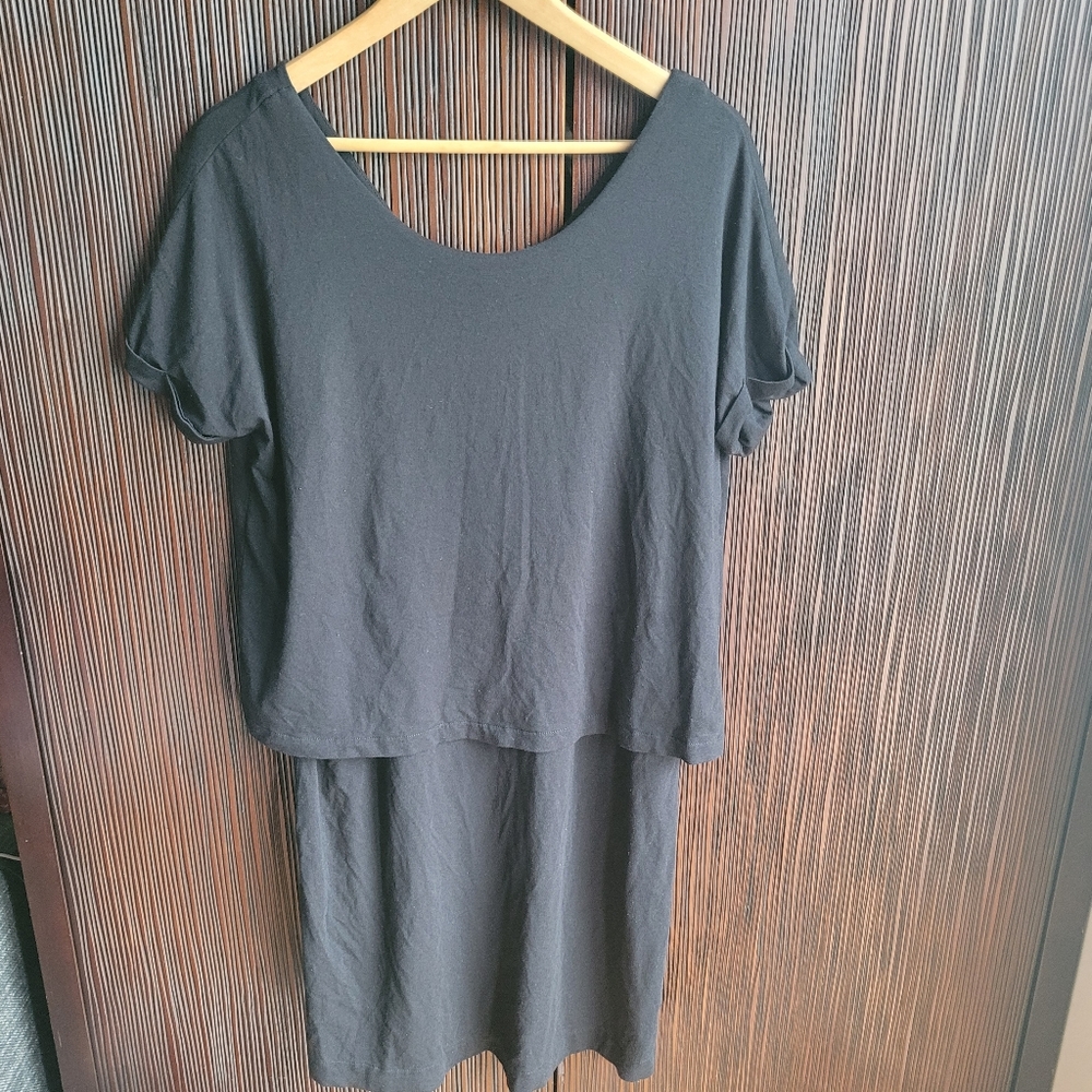 Cuyana Black Dress